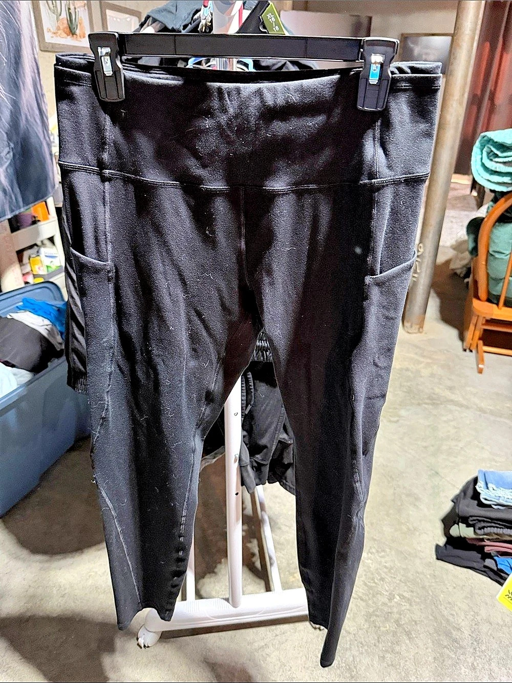 iuga Black Leggings XL